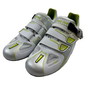 pearl izumi PRO Road Cycle Bike Shoe White Unidirectional Carbon Fiber 10 / 42